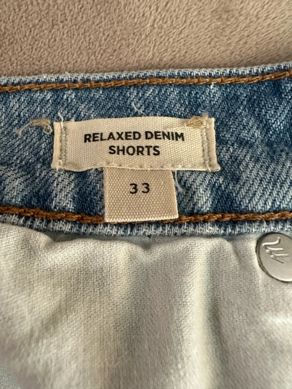 Madewell relaxed denim